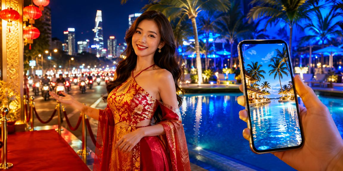 Cảnh giải trí casino di động tại TP. Hồ Chí Minh